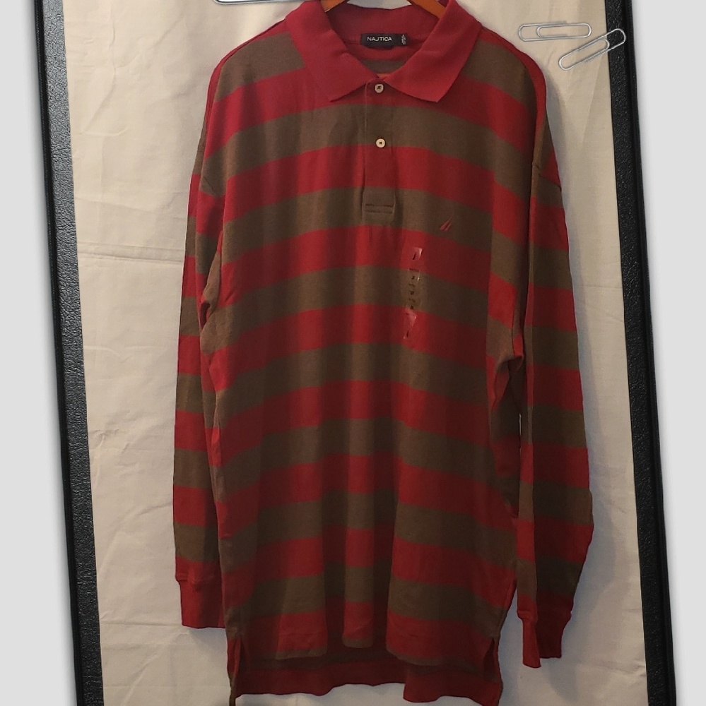 A Nautica polo.